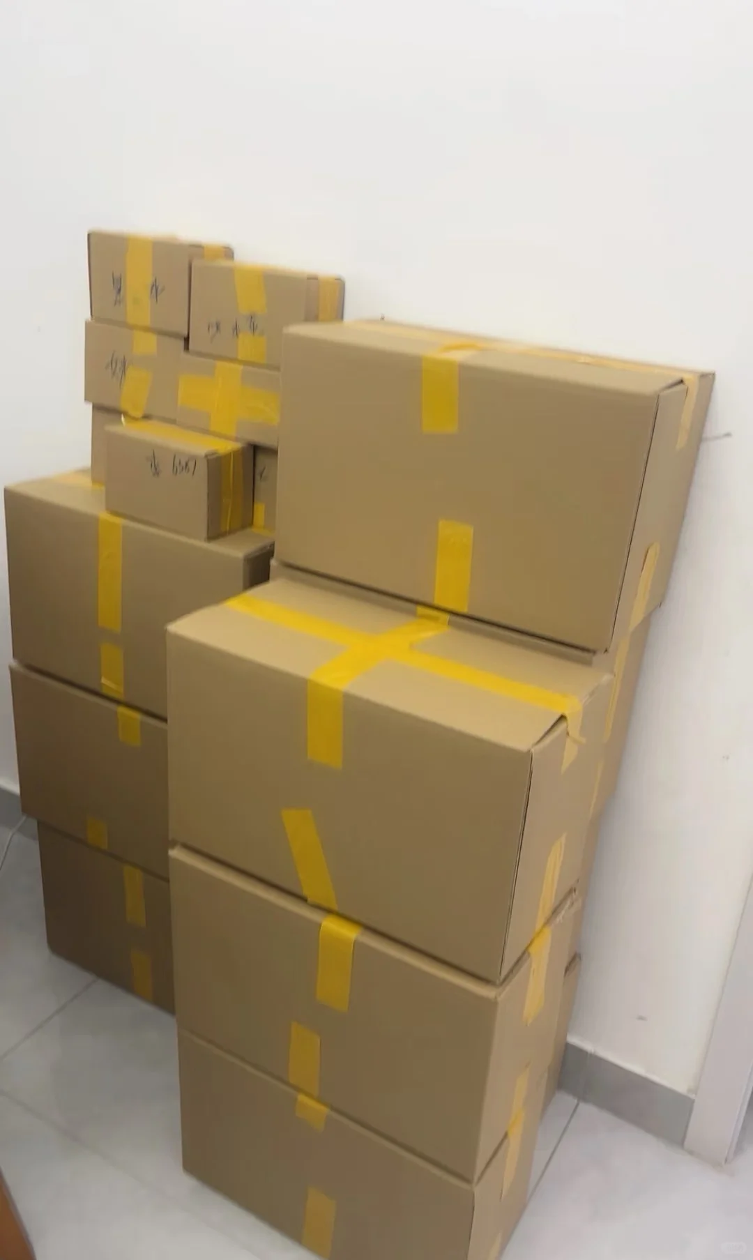 越南选品中心的样品已打包！