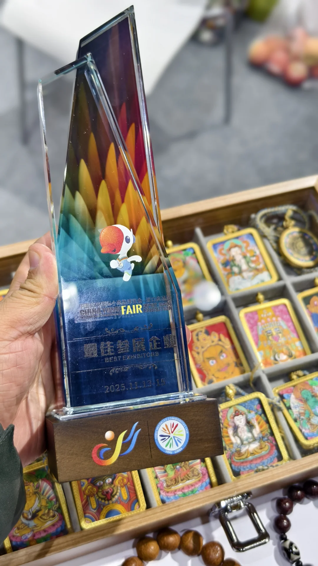 进博会尼泊尔火爆的手作羊毛毡