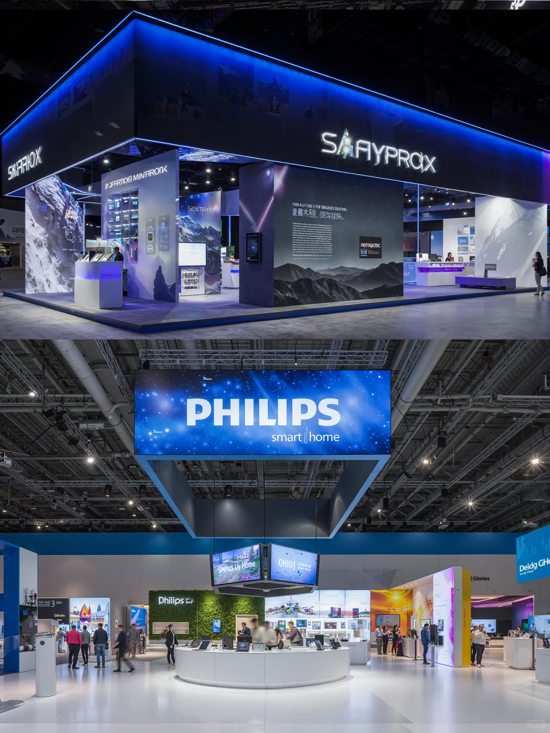 展台设计|进博会展台案例