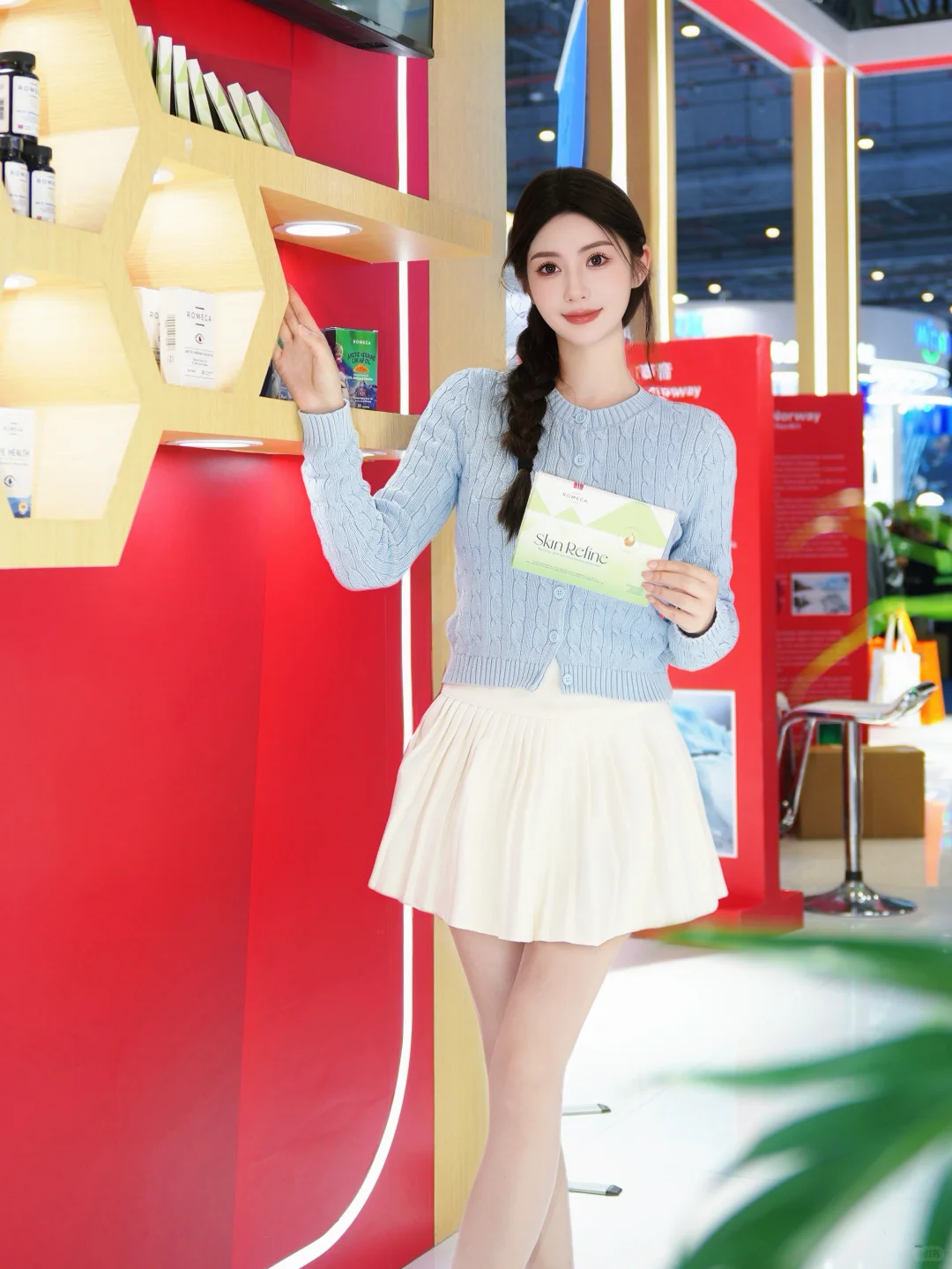 在进博会|原来真有“由内而外发光”