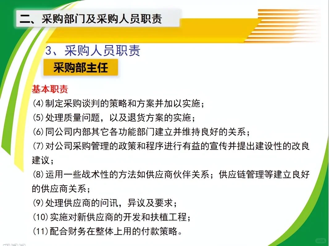 超全采购管理PPT、教你如何做好采购