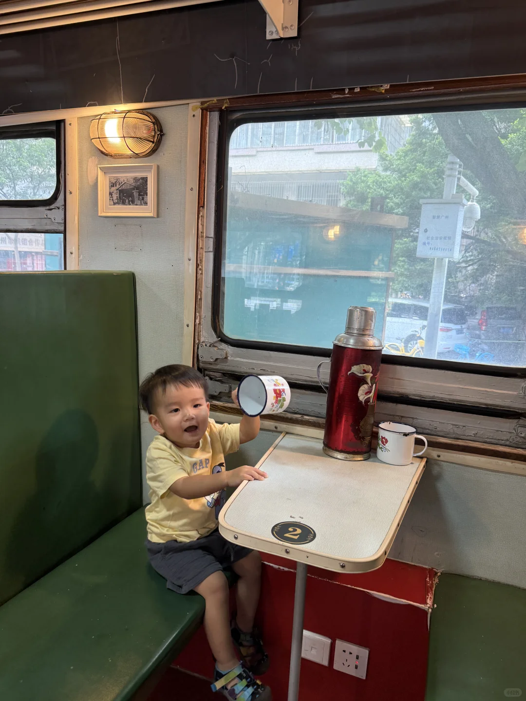 广深铁路博物馆里的老蒸汽机车