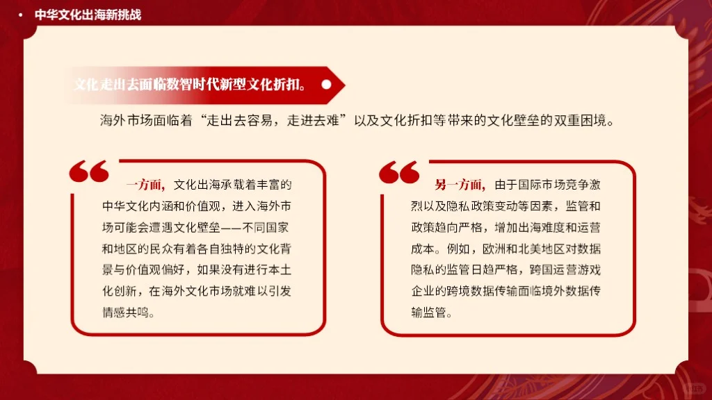 中华文化出海国际传播主题班会ppt课件