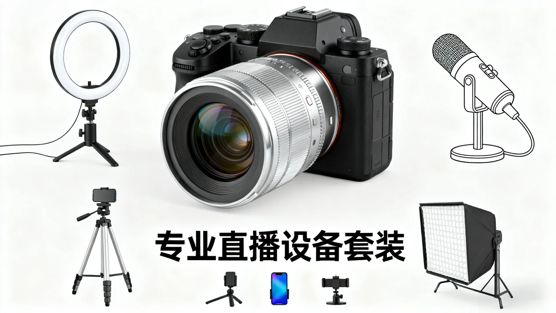 新手直播怕踩坑?这套设备清单直接抄作业!