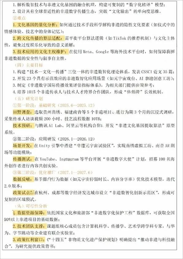 “数智赋能＋非遗文化”课题这样写太强啦#