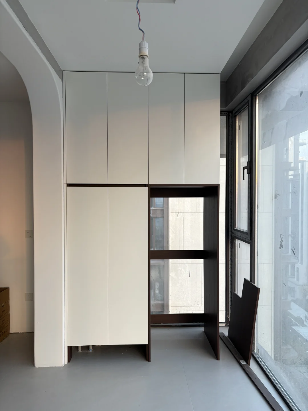 定制柜安装完毕，离梦想中的家又进了一步！