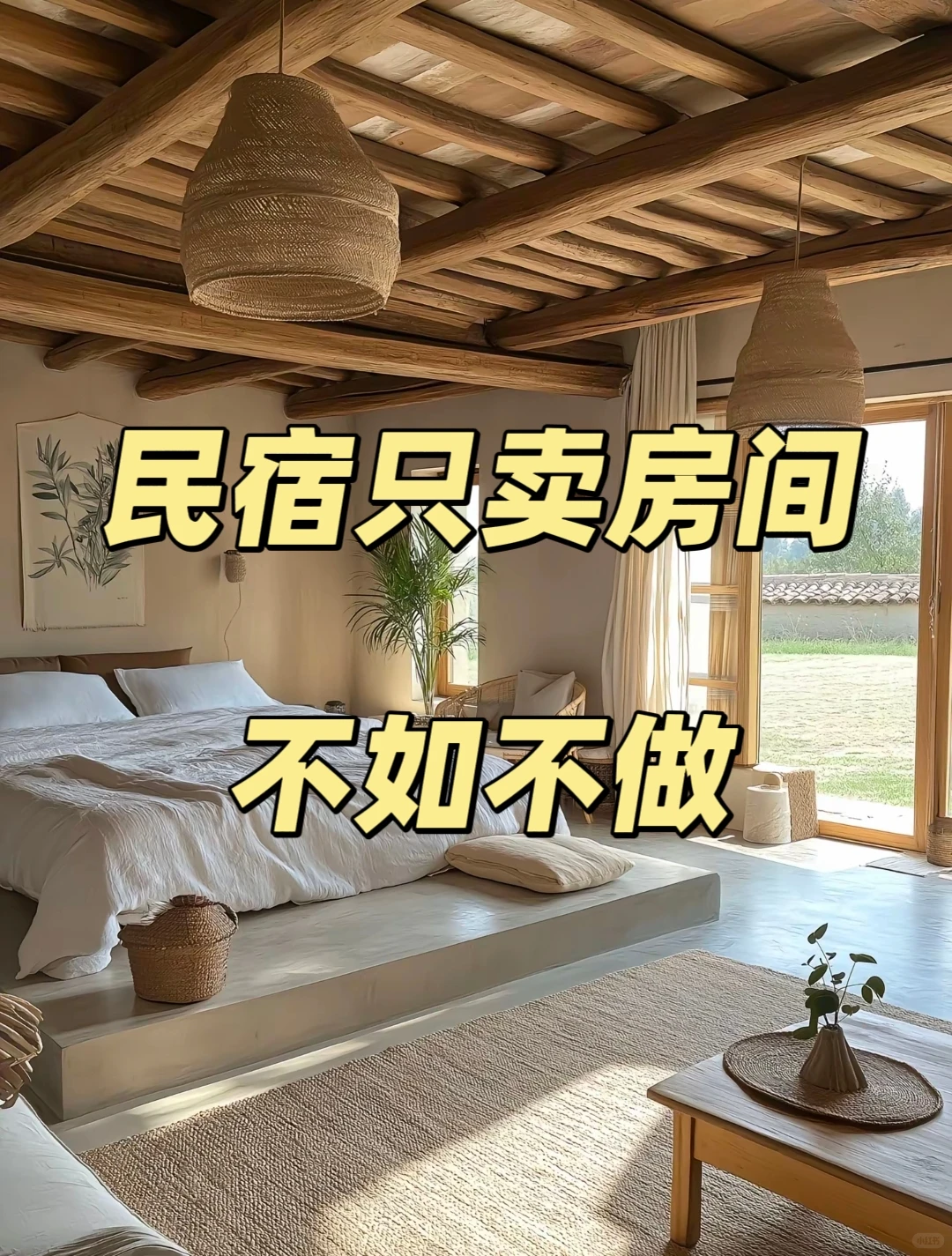 ✨民宿新玩法:别只卖房间!