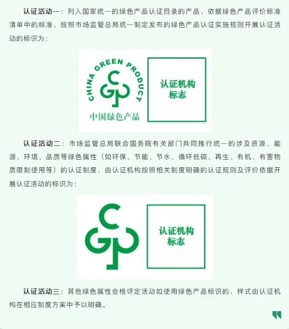 绿色产品、绿色建材认证