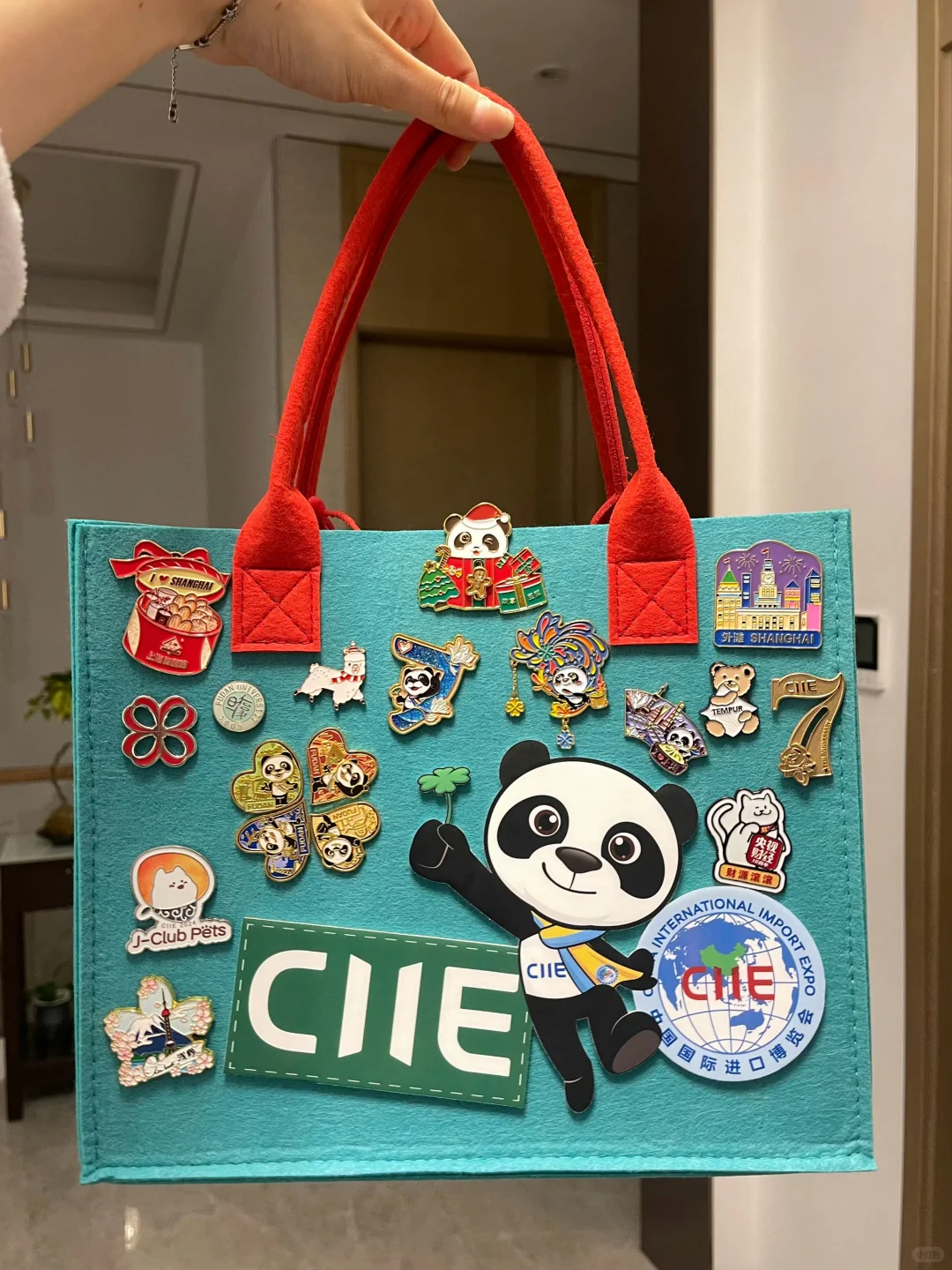 第7届小叶子的进博pin包??