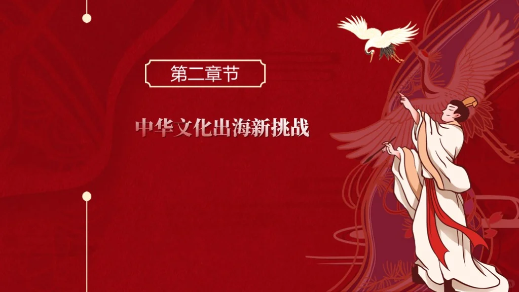 中华文化出海国际传播主题班会ppt课件