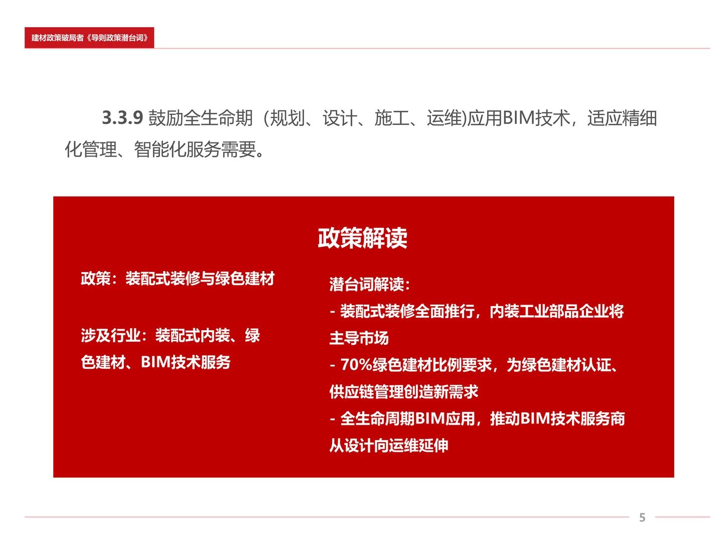 建材行业大洗牌！? 北京新规“淘汰”低端产品