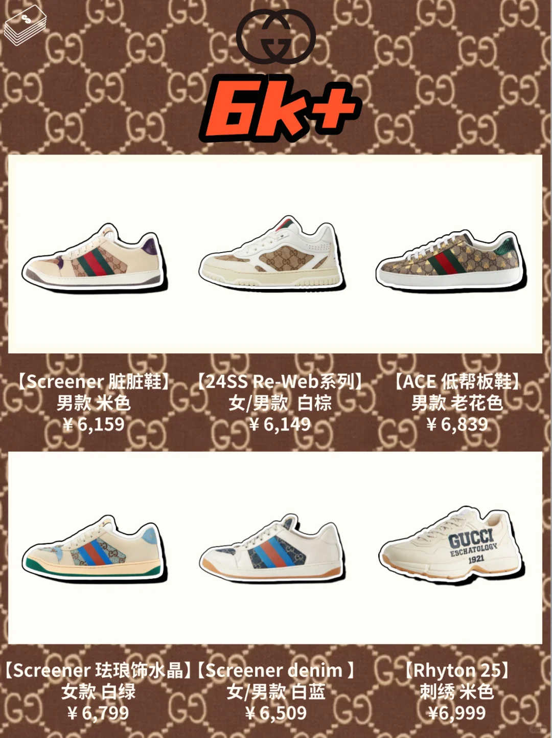 ? GUCCI鞋子选款攻略！