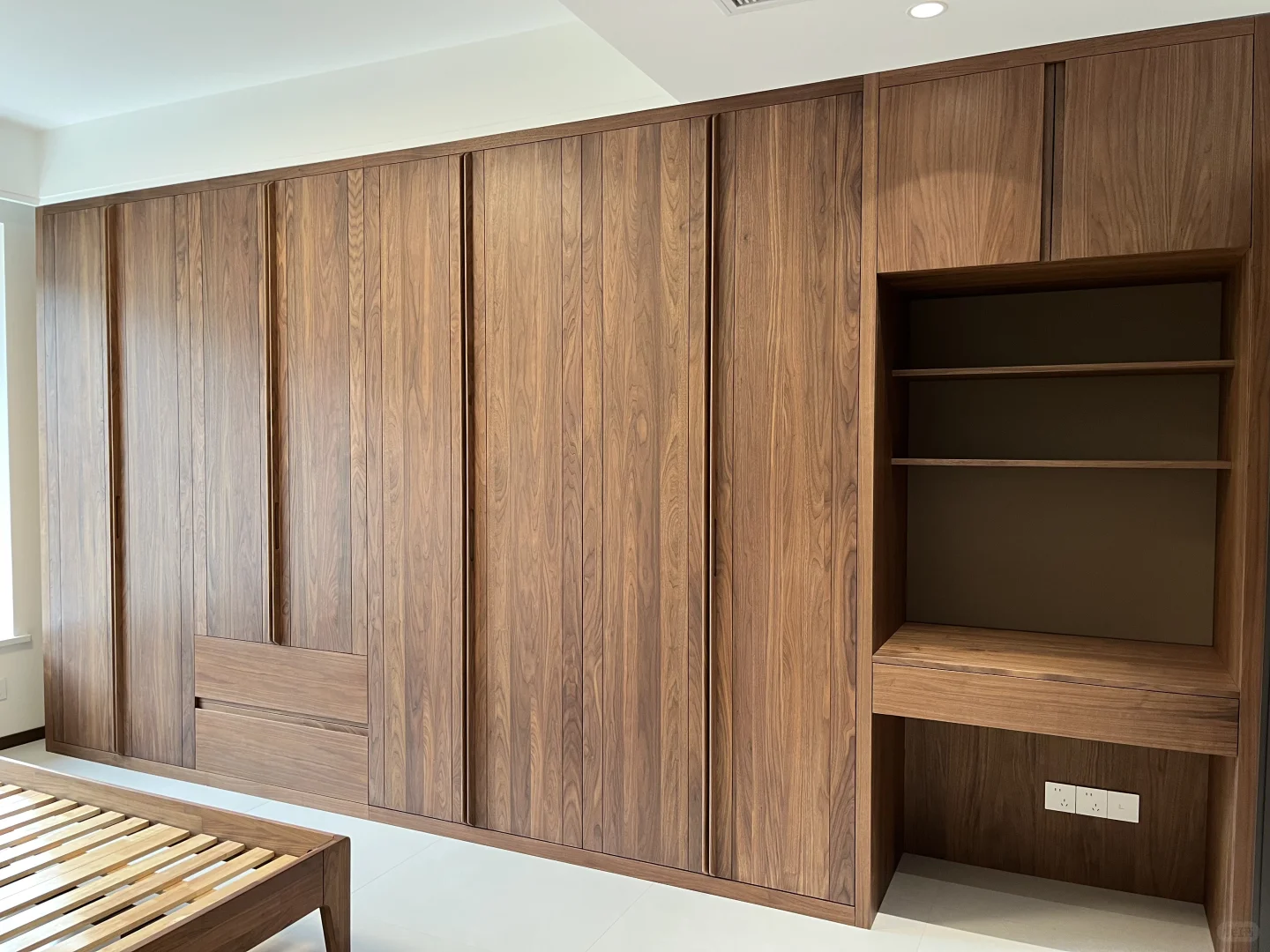 这家黑胡桃全屋定制也太牛了吧