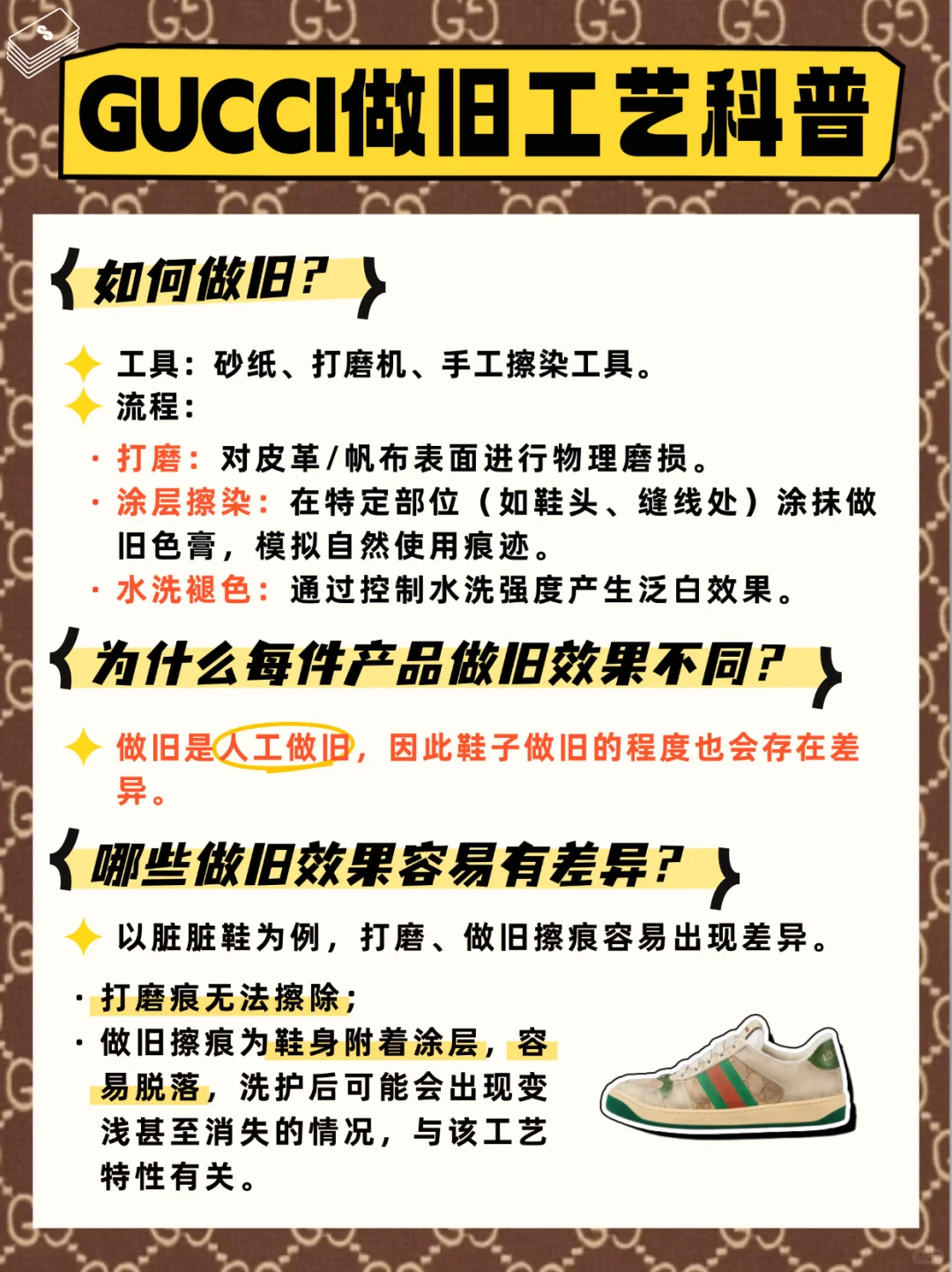 ? GUCCI鞋子选款攻略！