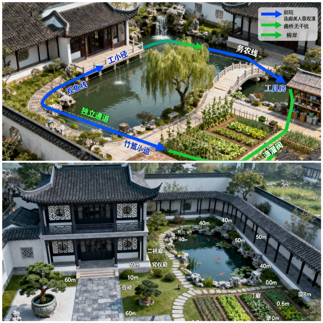 如果！我有300平米的农村小院！