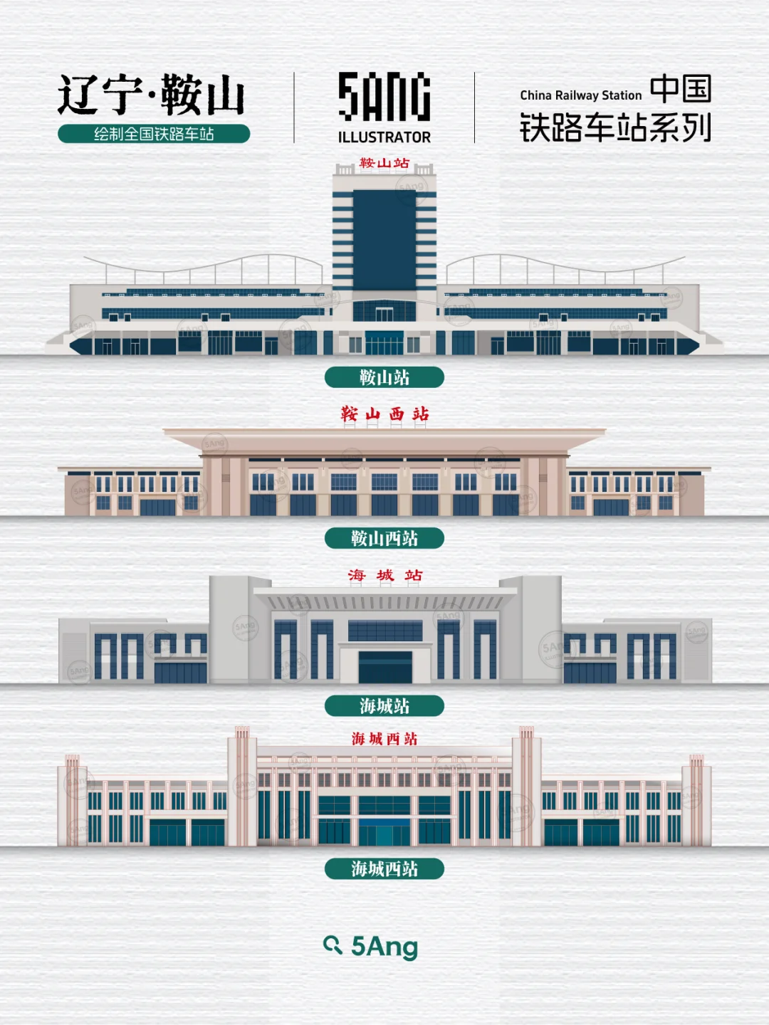 中国铁路车站_辽宁鞍山