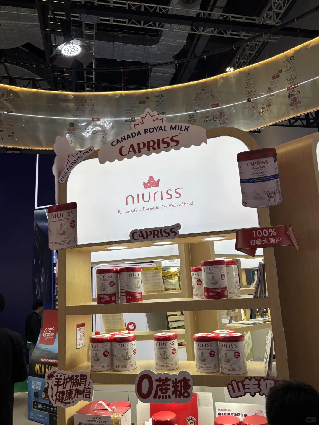 进博会领到了足金小羊！