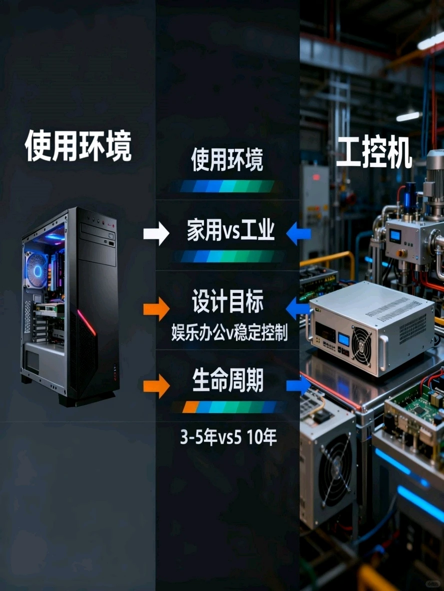 工业圈必看?5张图搞懂工控机