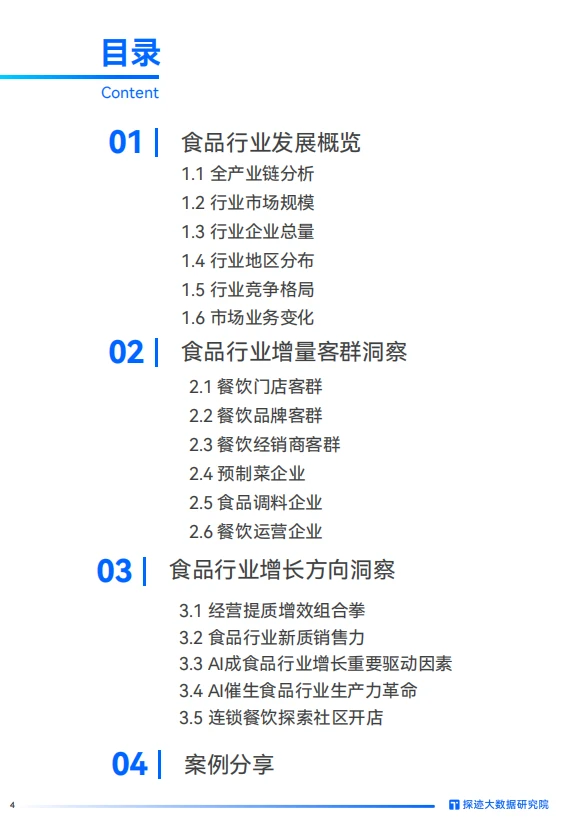 ?超齐全的食品行业发展报告，抓紧来看