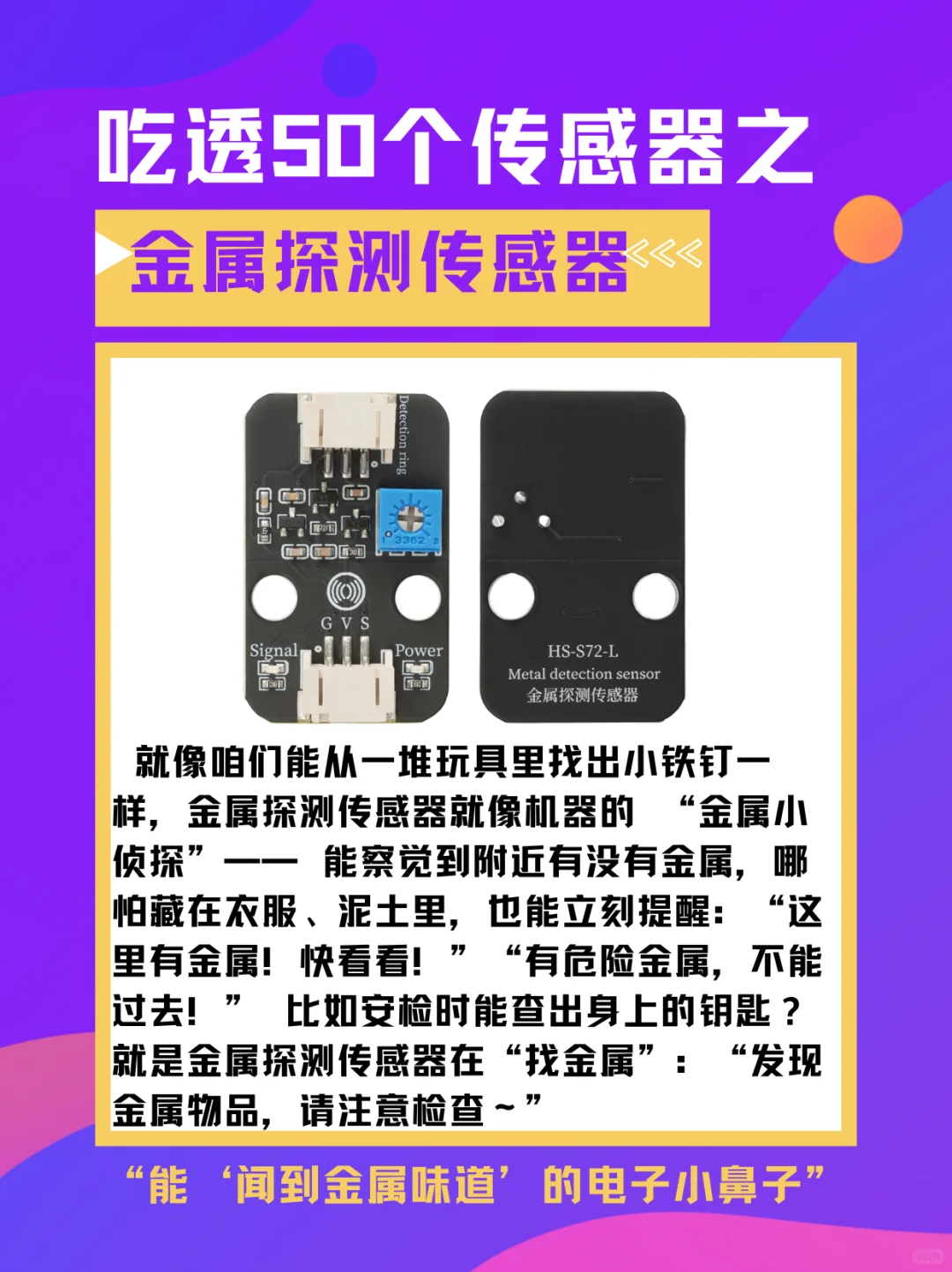 传感器科普系列：金属探测传感器