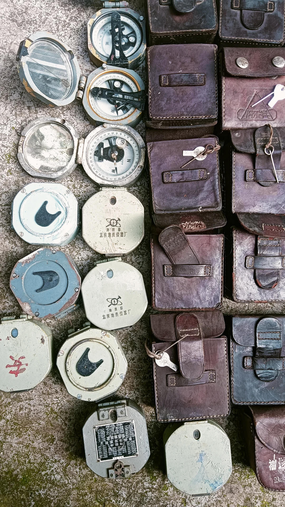 七八十年代地质罗盘