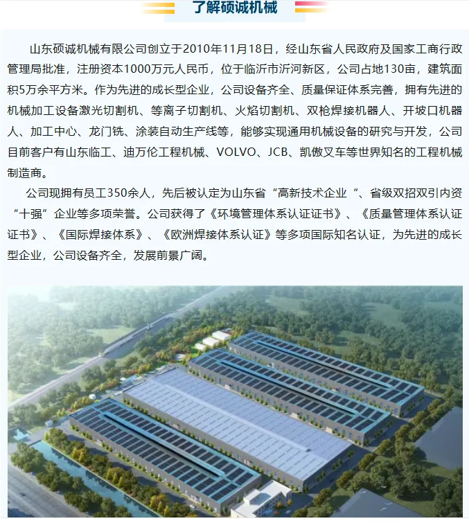 沂河新区山东硕诚机械有限公司招聘啦！！