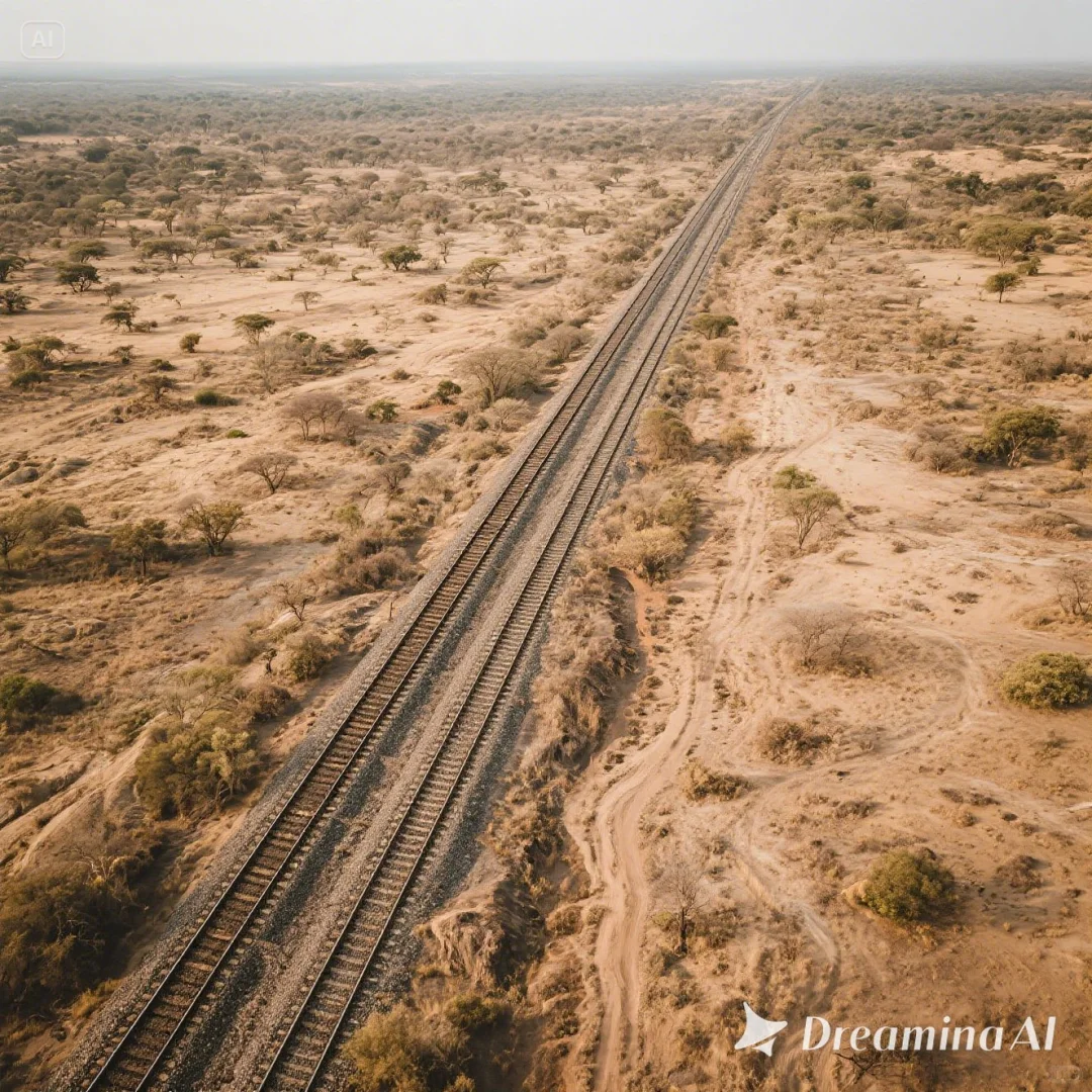 《非洲-坦赞铁路》中国建造的旅行工具