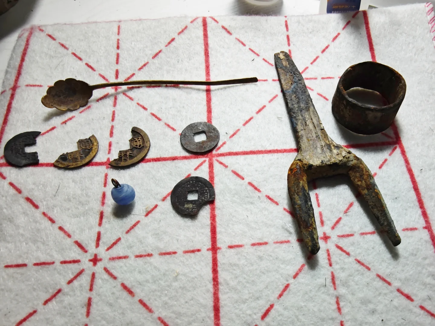 感谢金属探测器大哥们留下的残羹剩饭?