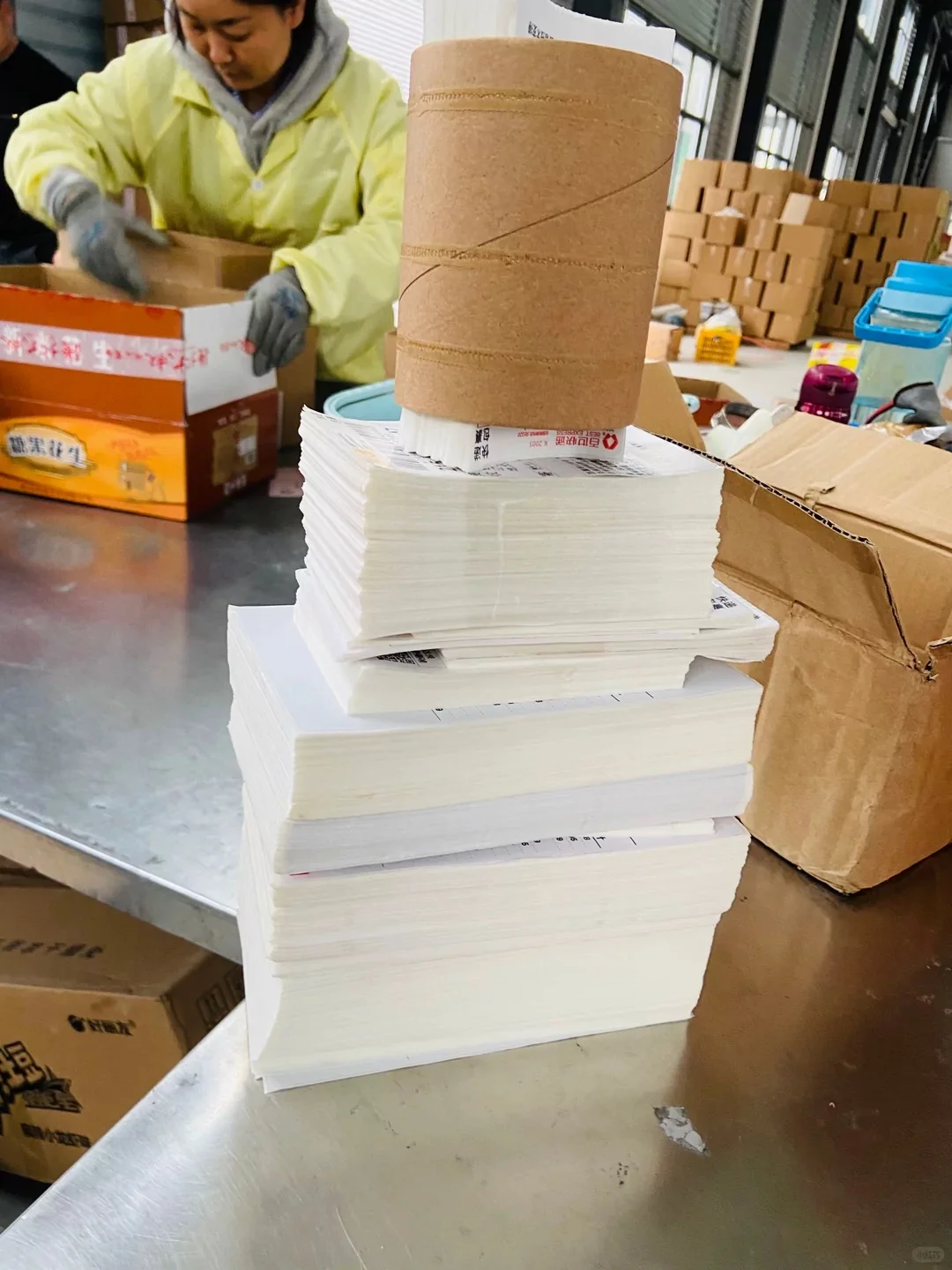 打包扫描贴标签招人了