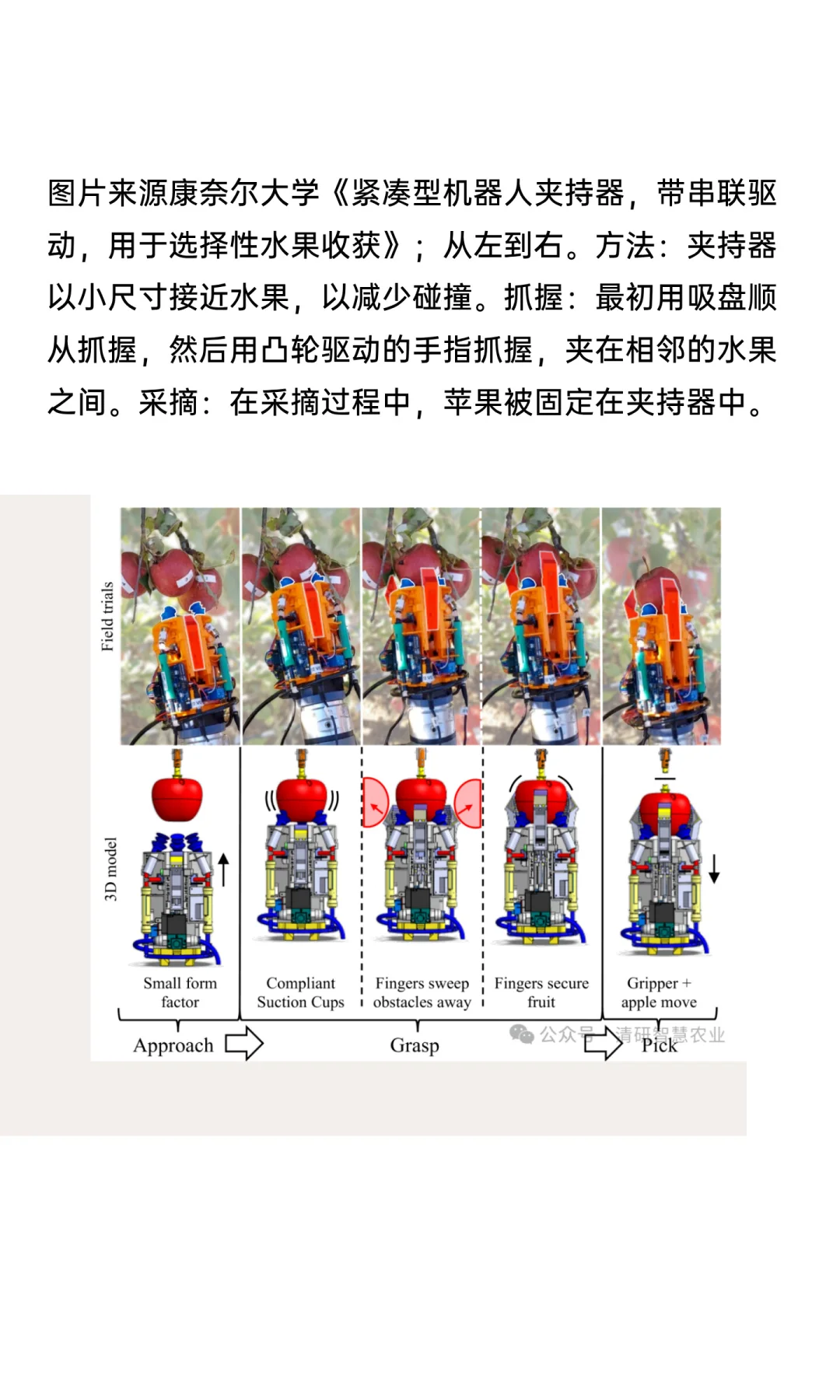 农业机器人在“采摘”领域的三条技术主线