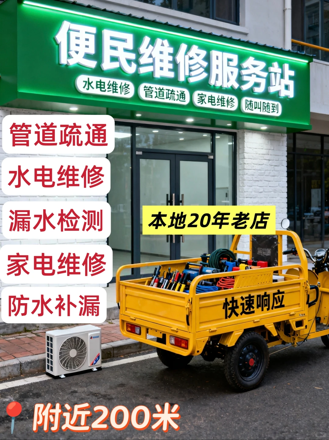 青岛水电水管马桶漏水电路跳闸空调维修疏通