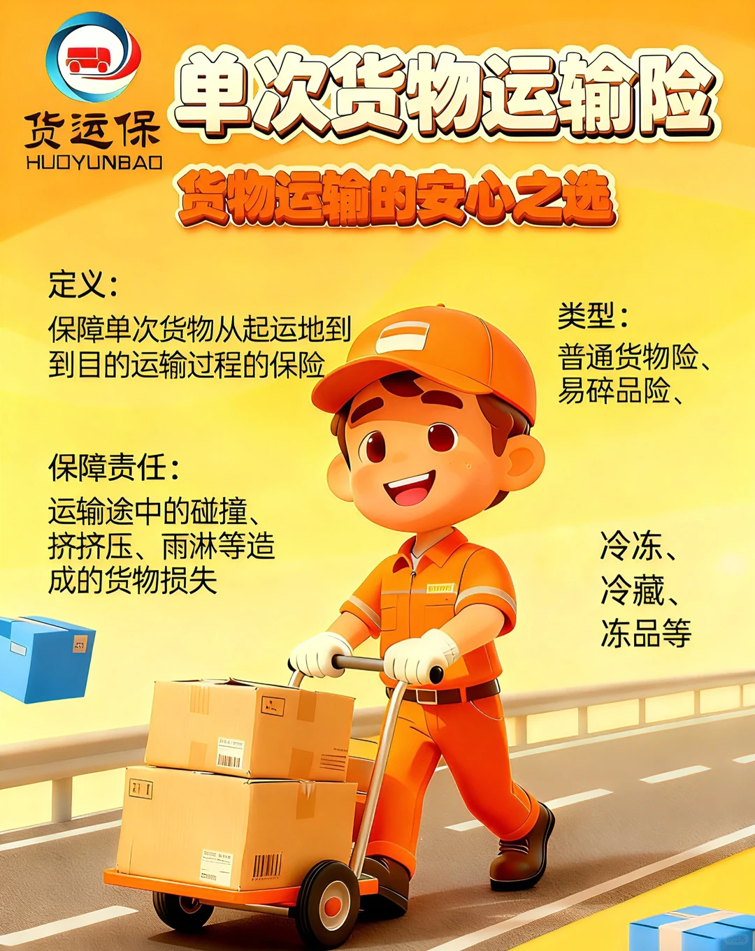 单次运输不踩坑，货物保障全拉满