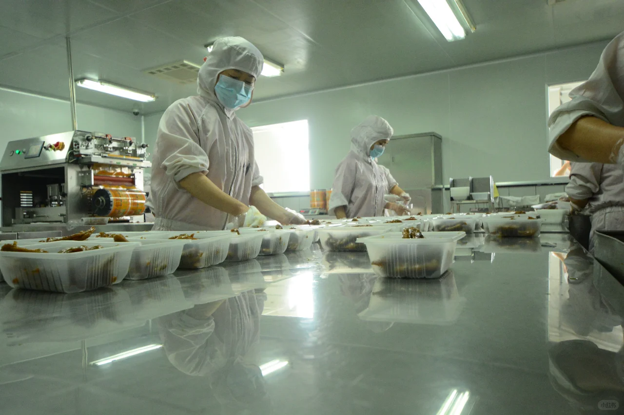 不老神工厂食品卫生实拍，让顾客吃得放心