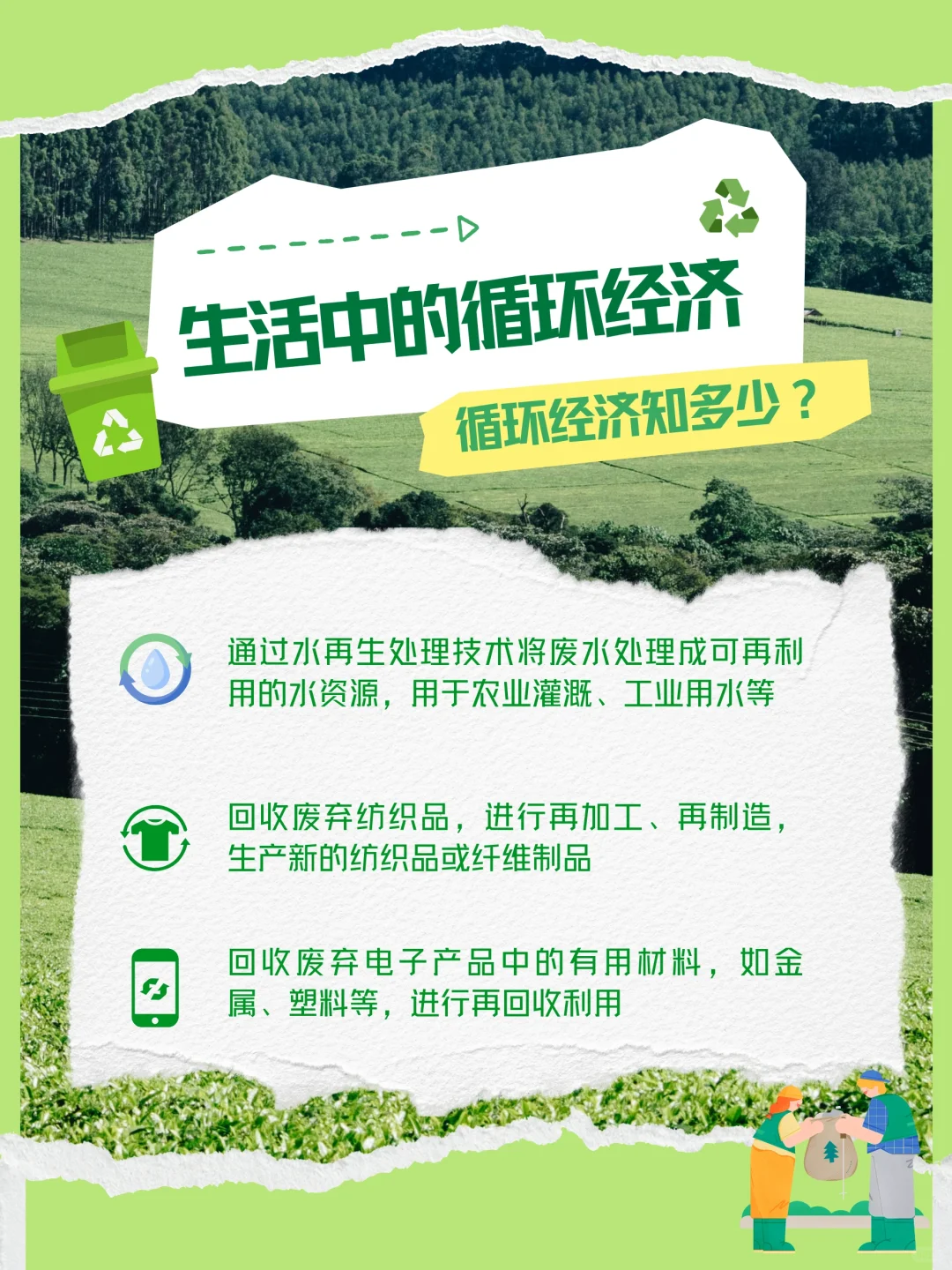 ?你知道什么是循环经济吗？?