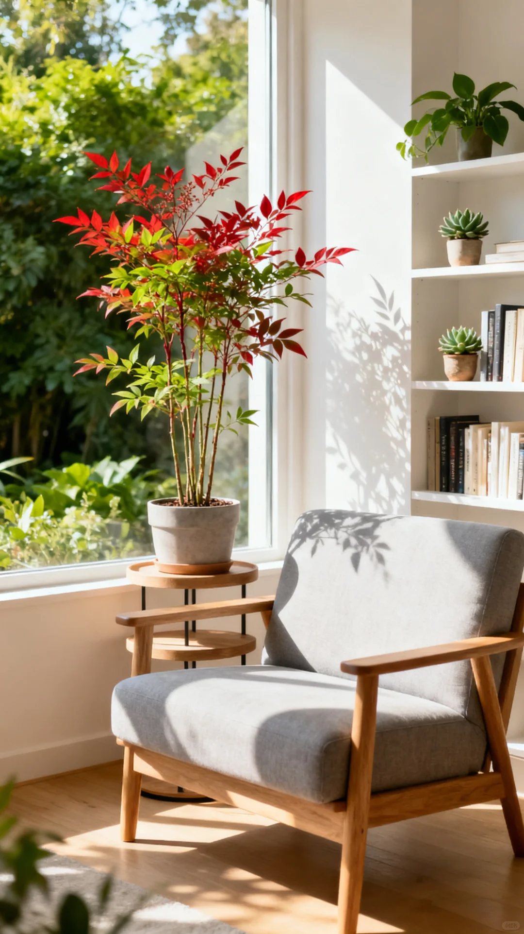 救命！这盆南天竹把“秋日浪漫”搬进家了✨