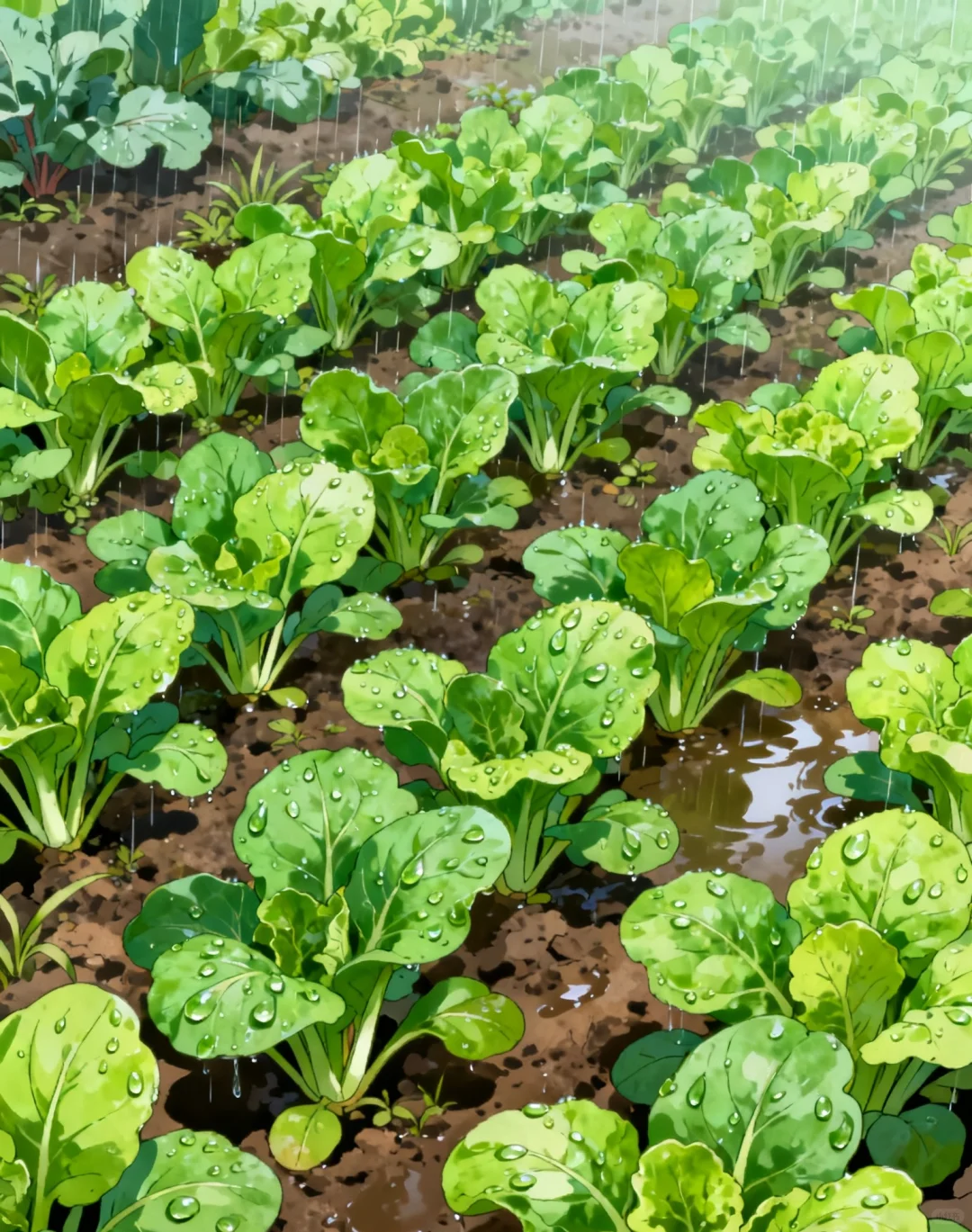 农村的菜地，好治愈啊！