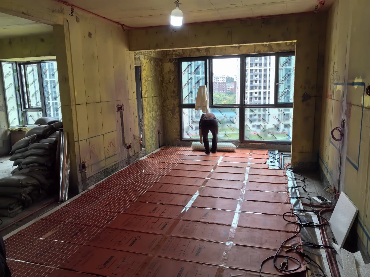 湖南长沙石墨烯地暖安装