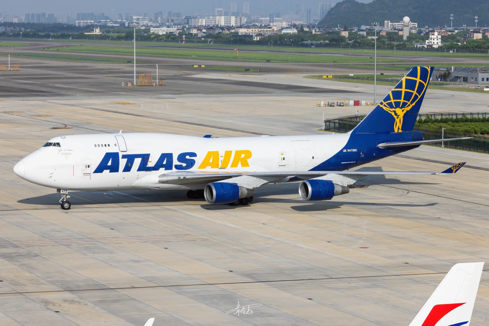 猜❗这是我打卡的第几个机场货站❓