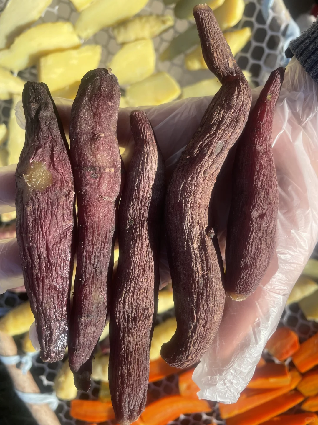 农村小时候老味道的红薯干在这里～