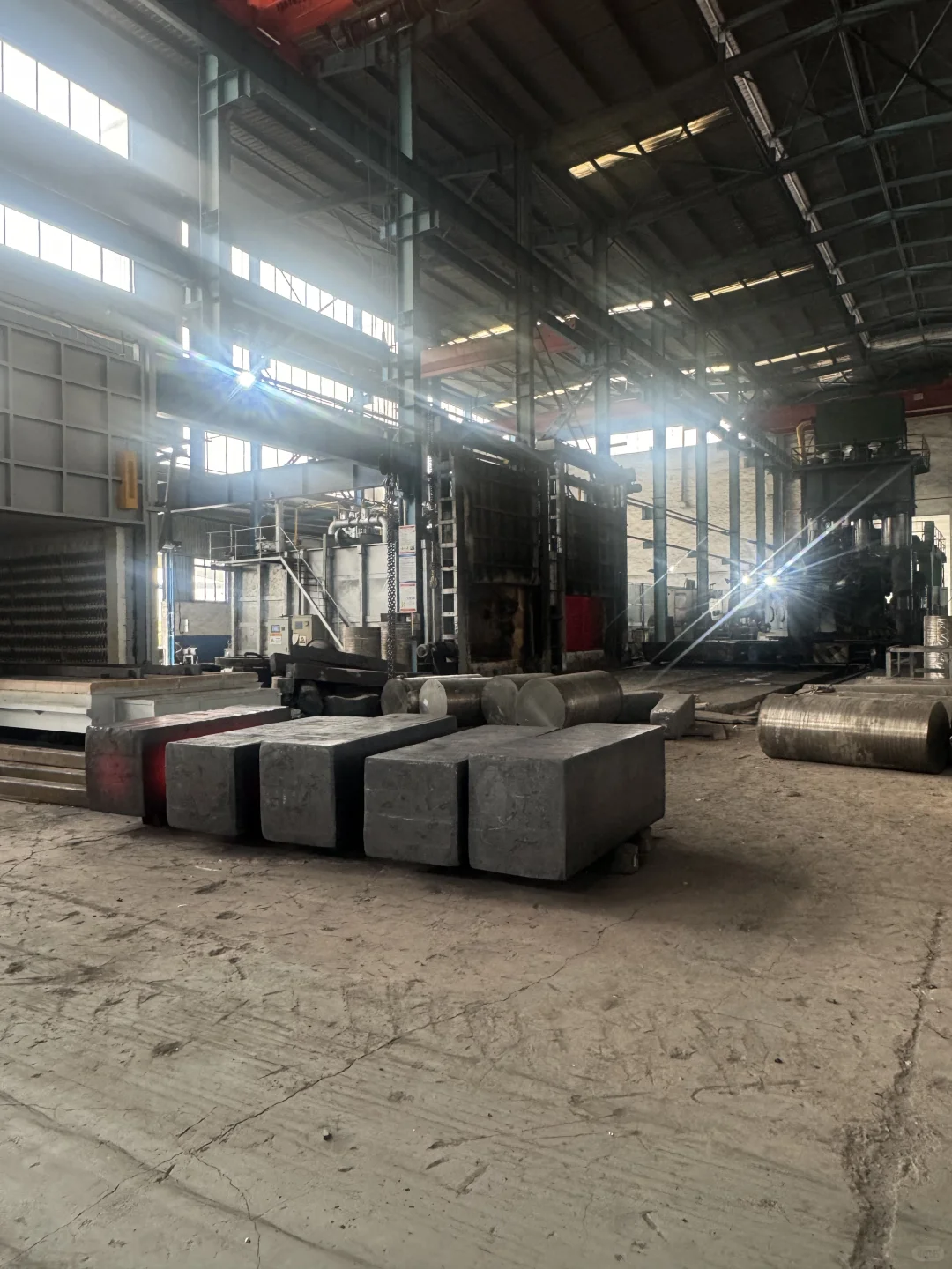 大型锻件生产现场life图与热处理一体化.