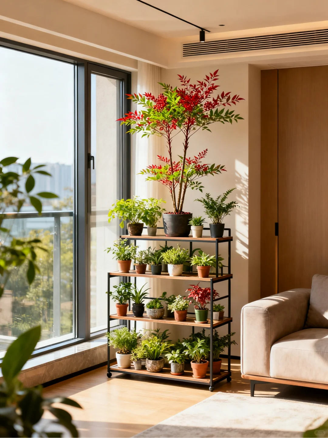 救命！这盆南天竹把“秋日浪漫”搬进家了✨