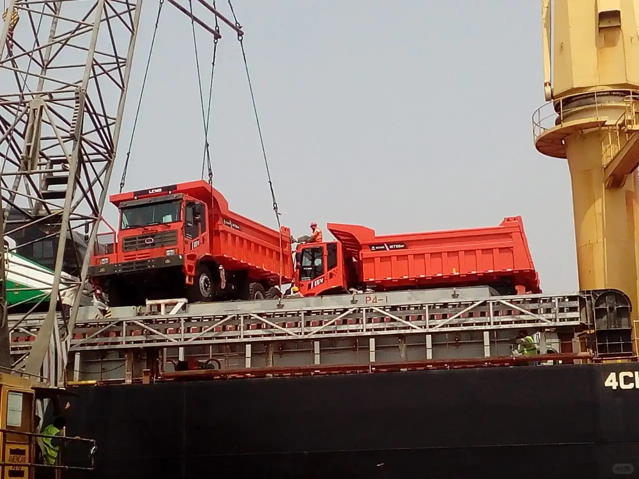 中巴水电站项目工程 海运后端运输