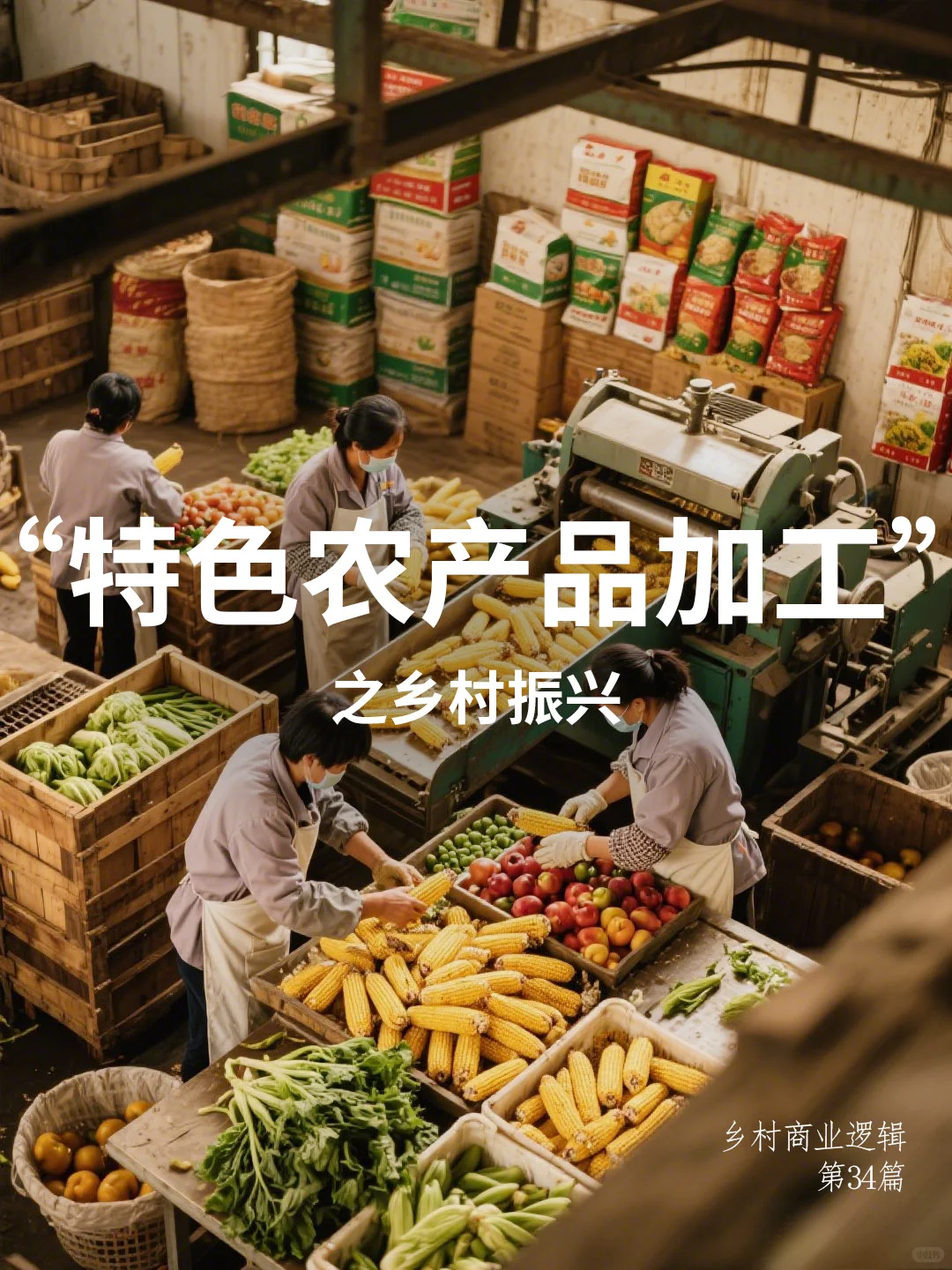 特色农产品加工：让乡村振兴“产得好”！