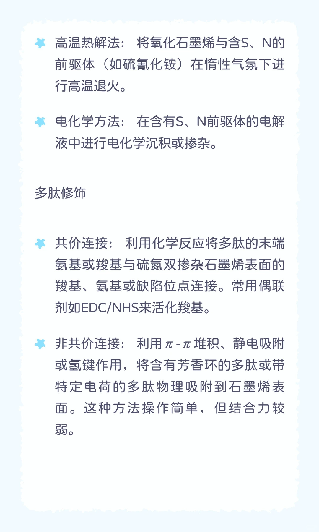 多肽c修饰硫氮双掺杂石墨烯