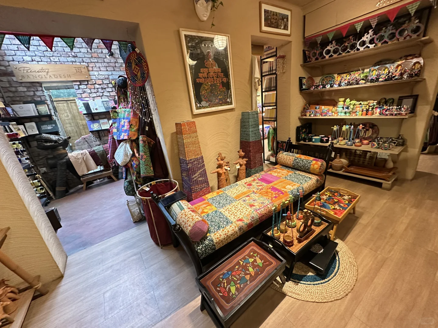 孟加拉达卡，推荐宝藏手工艺品店