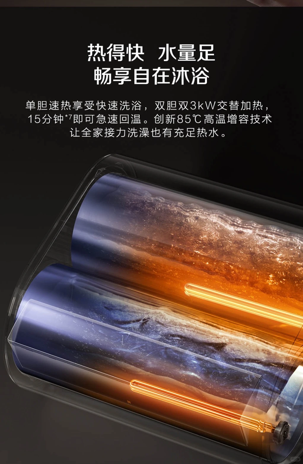 电热水器告别手动调温尴尬?