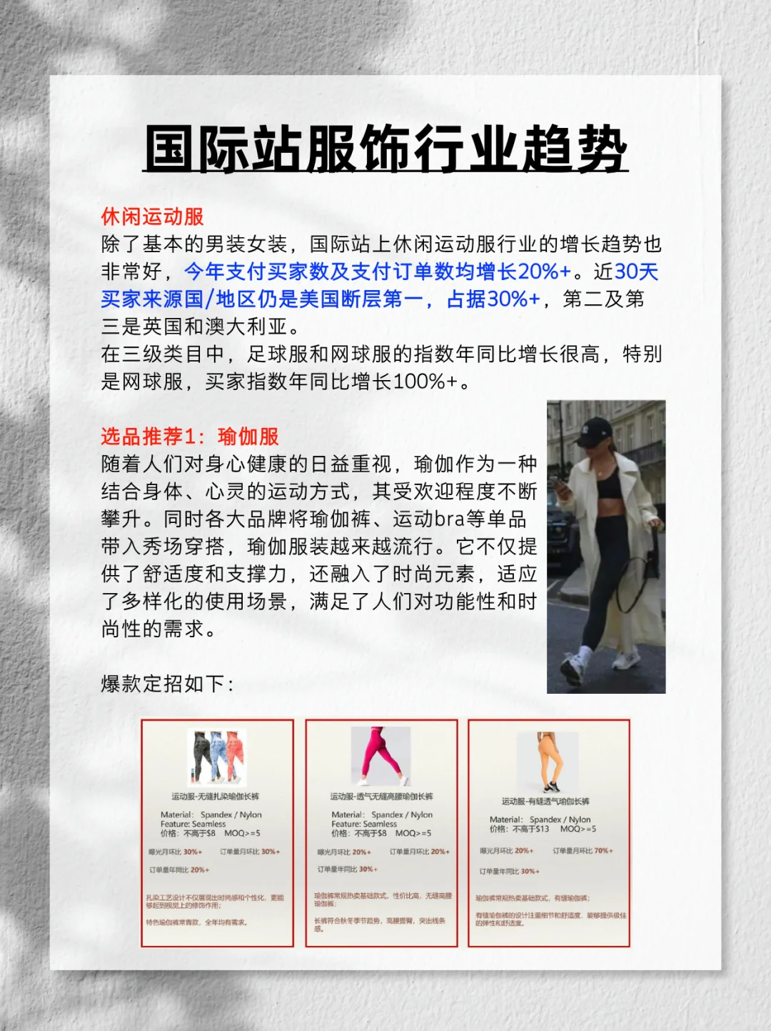 阿里国际站行业趋势大揭秘！第一期：服装行业