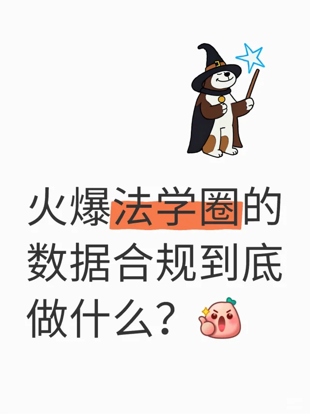 ?火爆法学圈的数据合规到底做什么？