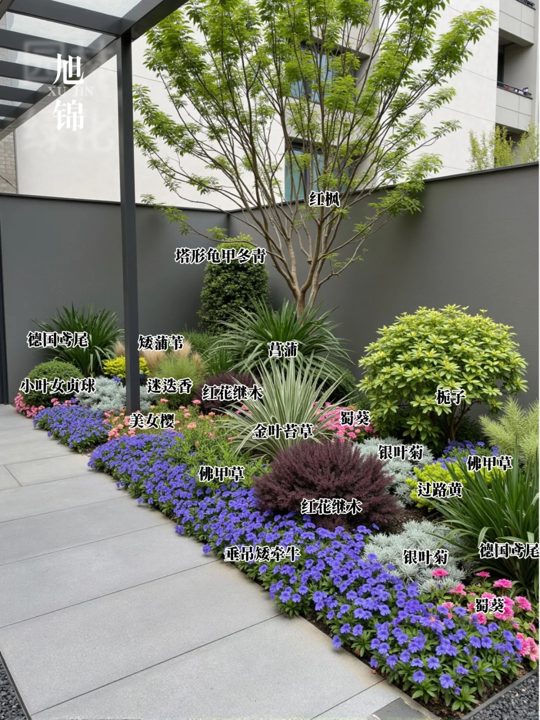 超实用！庭院花境搭配万能公式