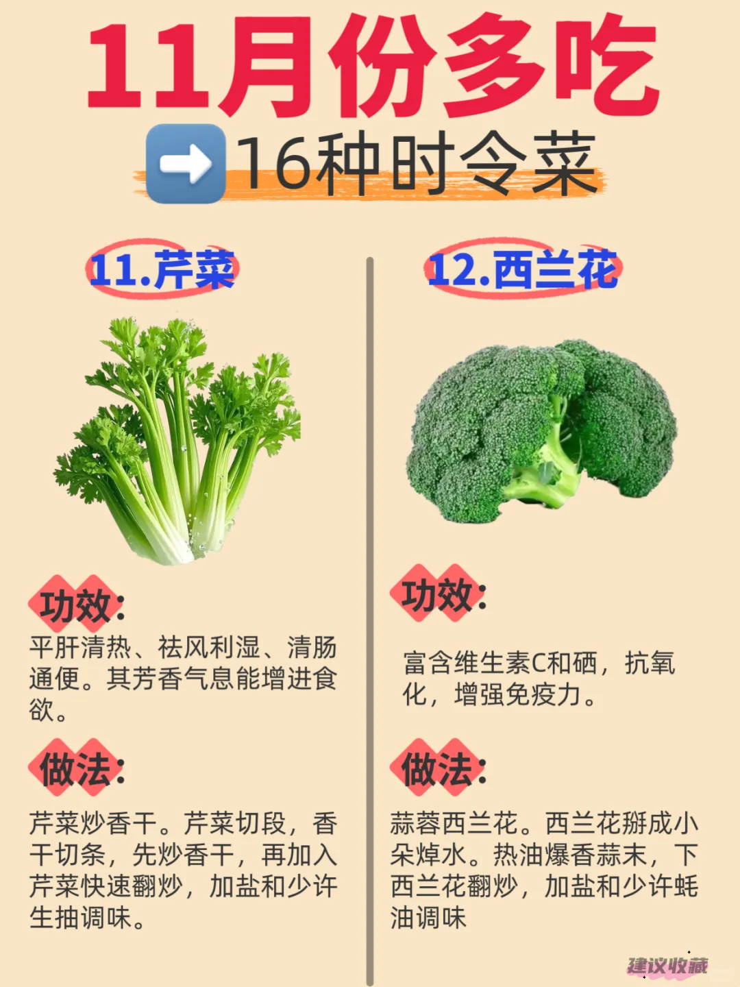?11月吃这些应季蔬菜，好处多多?